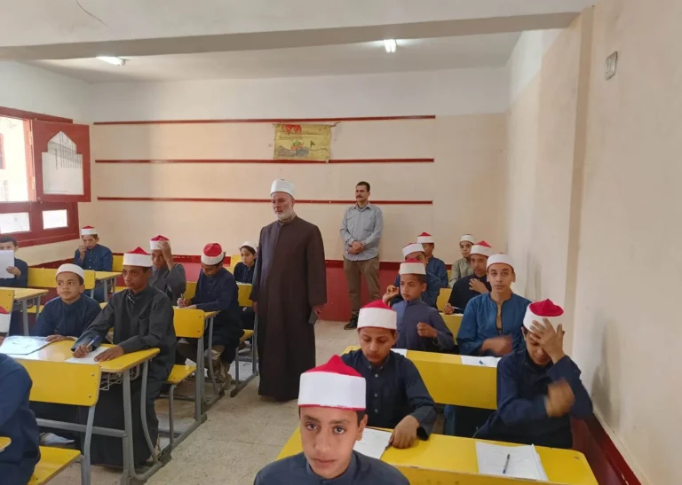 انطلاق امتحانات النقل الإعدادي بأزهر سوهاج