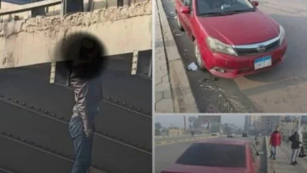 جثة شاب تتدلى من كوبري المظلات وتحقيقات مكثفة تتواصل