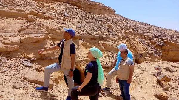 وصول بعثة جامعة ميلانو لإجراء المسح الأثري في الوادي الجديد