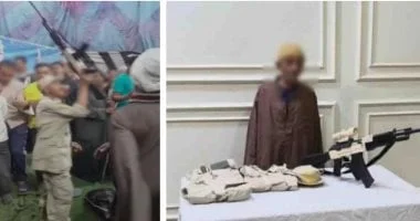 ضبط شخص يرتدي ملابس أميرية في سوهاج