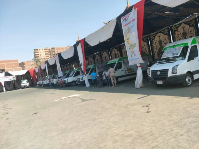 قافلة طبية في البحيرة تكشف على 812 مريضًا