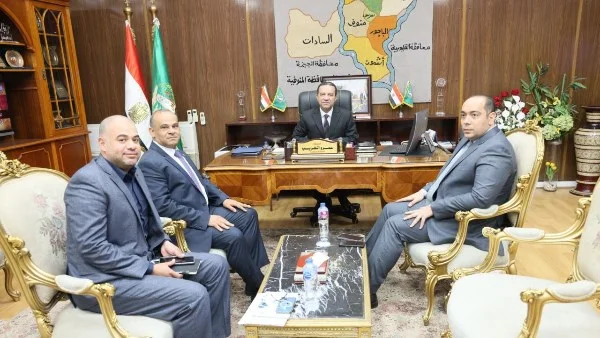 متابعة مشروعات "حياة كريمة" في المنوفية