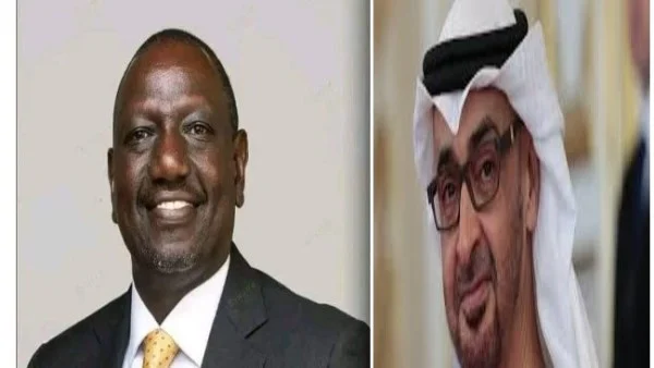 الإمارات وكينيا يبحثان تعزيز التعاون الثنائي