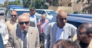 جولة تفقدية لمحافظ الأقصر بمركز أرمنت