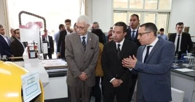 افتتاح المستشفى البيطري بجامعة المنوفية الأهلية