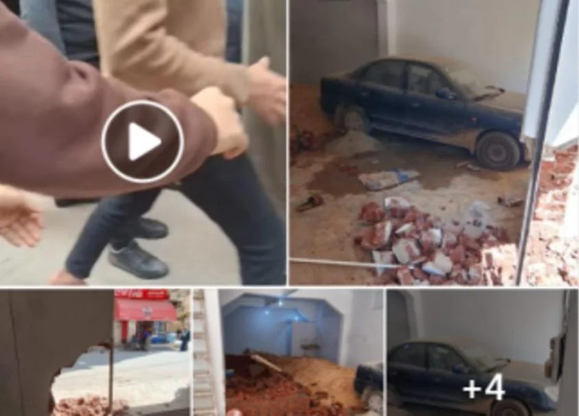 صلح عائلي بعد تلفيات في محل بالبحيرة