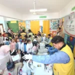 فحص أكثر من 3400 تلميذ ضمن مبادرة «عيون أطفالنا مستقبلنا»