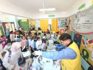 فحص أكثر من 3400 تلميذ ضمن مبادرة «عيون أطفالنا مستقبلنا»