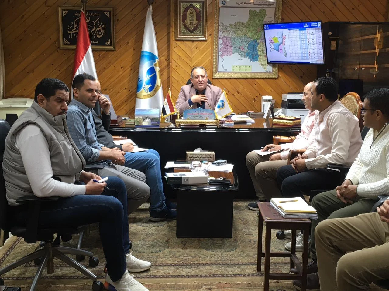 رفع كفاءة التشغيل وخفض الفاقد في مياه الغربية