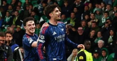 أرسنال يحسم لقاء سبورتينج ويقترب من نصف النهائي