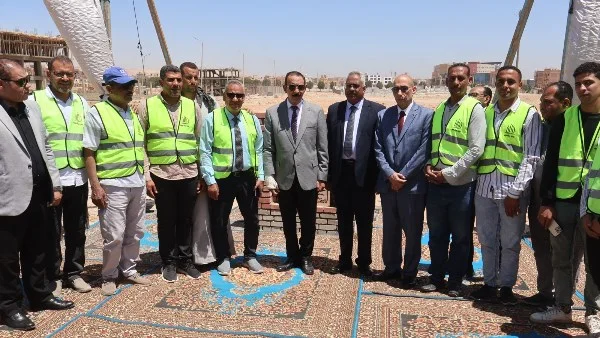 وضع حجر الأساس للمدرسة المصرية اليابانية بسوهاج الجديدة