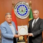 تكريم رئيس مدينة السنبلاوين بمناسبة بلوغه سن المعاش