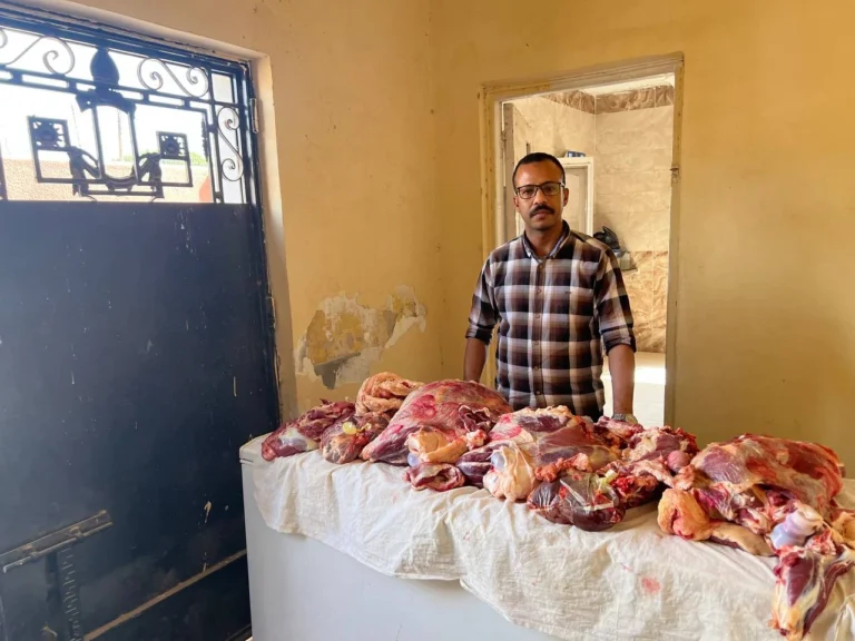ضبط 100 كيلو لحوم غير صالحة للاستهلاك في سوهاج