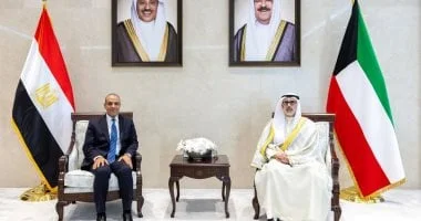 مباحثات وزير الخارجية المصري مع نظيره الكويتي
