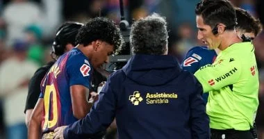 انتهاء موسم لامين يامال مع برشلونة للإصابة