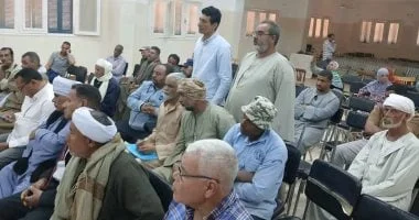 لقاء جماهيري في المنيرة لبحث تقنين الأراضي
