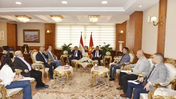 زيارة وفد وزارة الإسكان لبورسعيد لدعم المشروعات السكنية