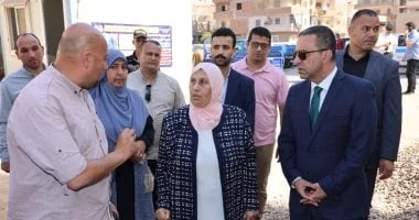 تفقد مشاريع تطويرية بمحافظة المنوفية