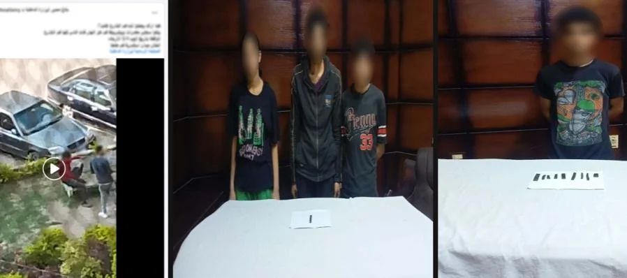 ضبط 3 متهمين وتاجر مخدرات في فيديو تعاطي علني