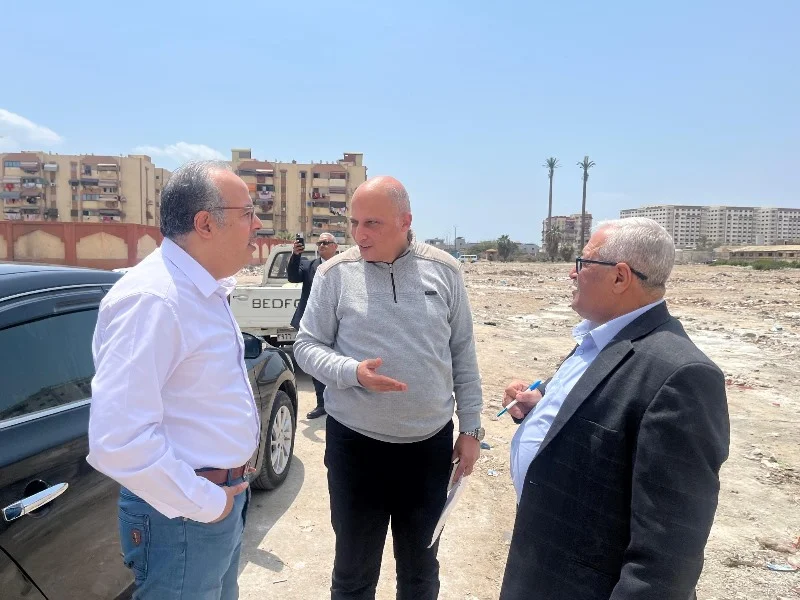 زيارة تفقدية لمسئولي الإسكان في بورسعيد
