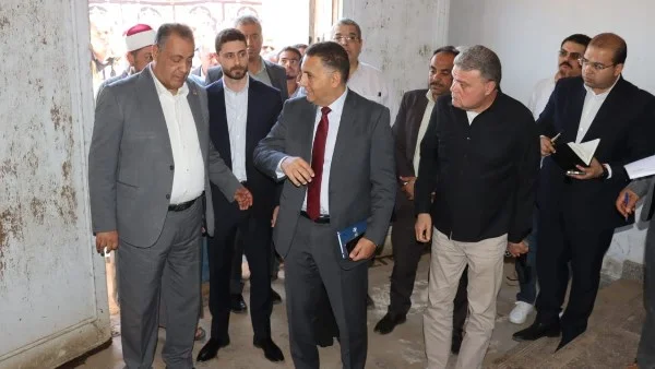 جولة ميدانية لمحافظ القليوبية في قرية سندبيس