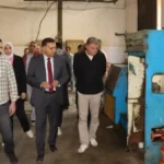 جولة ميدانية لمحافظ القليوبية في قرية “باسوس”