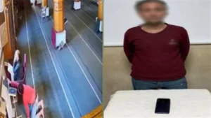 ضبط سارق هاتف مؤذن في دمياط