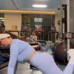 نسرين طافش تثير الجدل بإطلالتها في الجيم