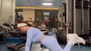 نسرين طافش تثير الجدل بإطلالتها في الجيم