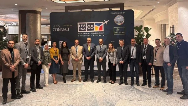 سفير مصر في رومانيا يزور وفد ضباط المراقبة الجوية