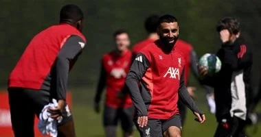 محمد صلاح يتألق في تدريبات ليفربول قبل مباراة كريستال بالاس