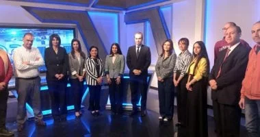 تطوير ستديو قناة النيل الدولية برؤية جديدة