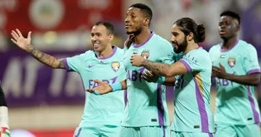 العين يتفوق على البطائح في الشوط الأول بالدوري الإماراتي