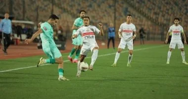 إلغاء هدف بيراميدز بسبب التسلل في مواجهة الزمالك