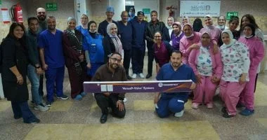 بنك الشفاء المصري يجري عمليات زراعة صمام رئوي للأطفال