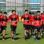 منتخب الناشئين ينهي تدريباته استعداداً لمواجهة الجزائر