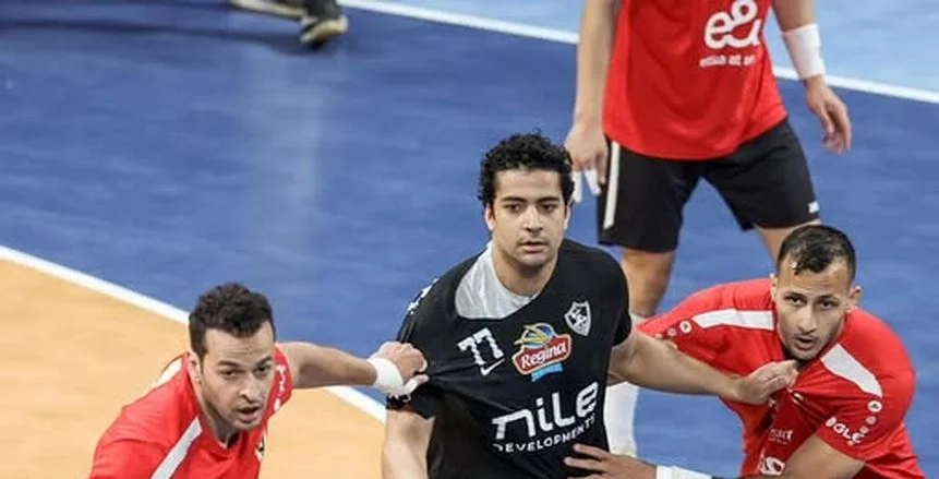 فوز الأهلي على الزمالك في ختام دوري اليد