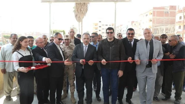 افتتاح مجمع مواقف سيارات الأجرة الجديد بالحسينية