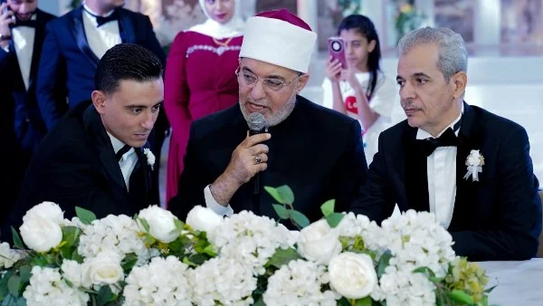 زفاف نجل نائب رئيس منظمة خريجي الأزهر بالقاهرة