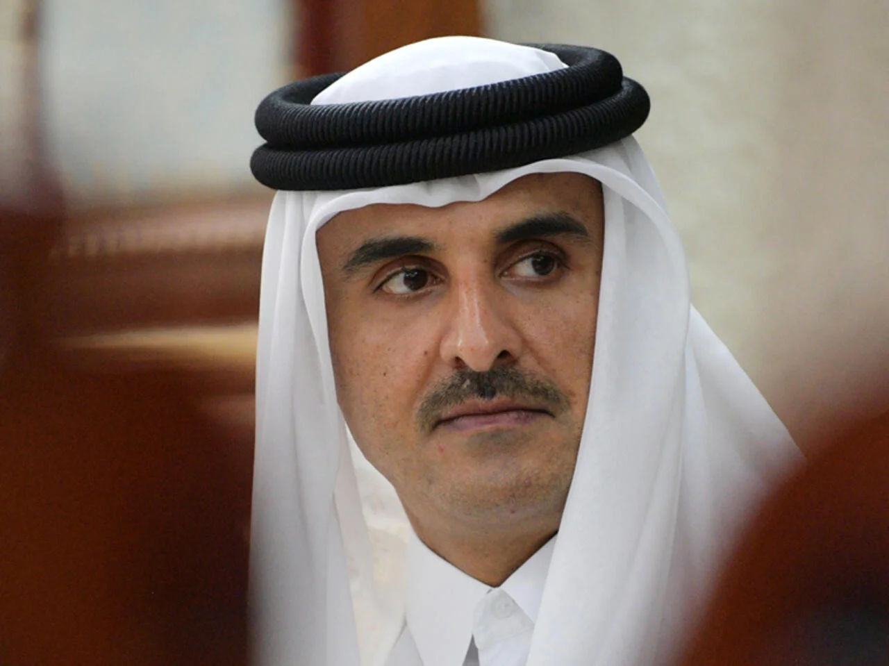 أمير قطر والرئيس الأمريكي يناقشان اتفاق وقف إطلاق النار