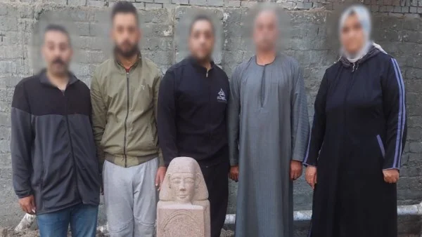 ضبط 5 أشخاص أثناء التنقيب عن آثار في البدرشين