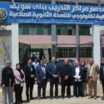 رئيس مصلحة الكفاية الإنتاجية يتفقد مجمع طيبة في بني سويف