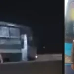 سائق أتوبيس يعرض الأرواح للخطر في الشروق