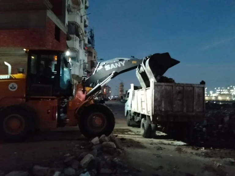 حملات نظافة مكثفة ترفع كفاءة الأحياء في الإسكندرية
