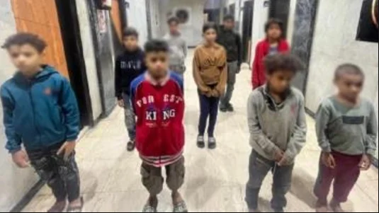 ضبط شبكة تستغل الأطفال في التسول بالجيزة