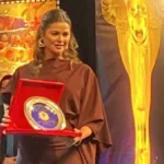 تكريم يسرا اللوزي في ختام مهرجان المركز الكاثوليكي للسينما