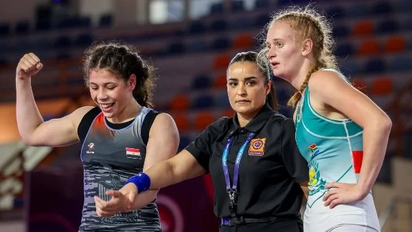 ميداليتان لمصر في البطولة الأفريقية للمصارعة للسيدات