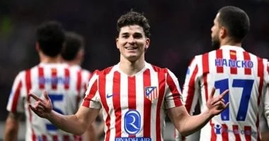 ألفاريز يميل لبرشلونة في حال مغادرة أتلتيكو مدريد