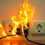 ماس كهربائي يتسبب في حريق بشقة بحلوان