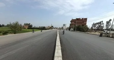 محوران جديدان في منيا القمح لتخفيف الزحام المروري